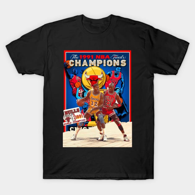 1991 Finals Graphic Tee T-Shirt by ShirtsPlug